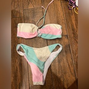 Multi tie bikini